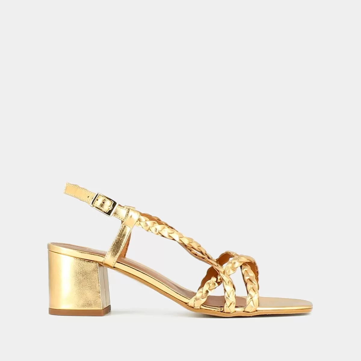 Cross-Strap Sandals^Jonak Hot