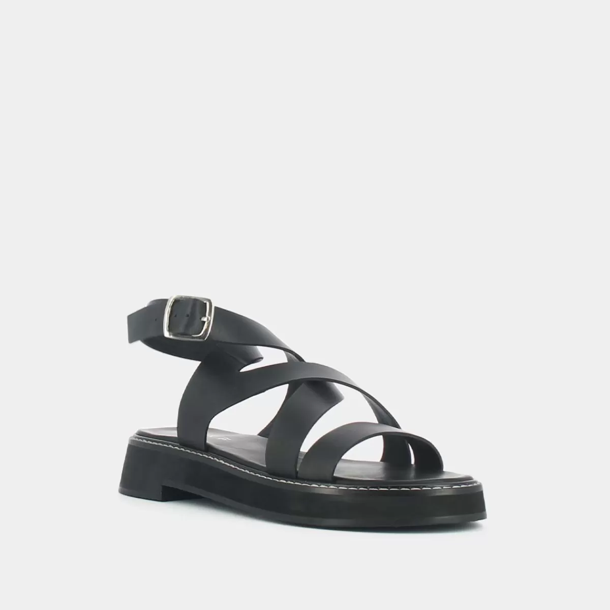 Cross-Strap Sandals^jonak Store
