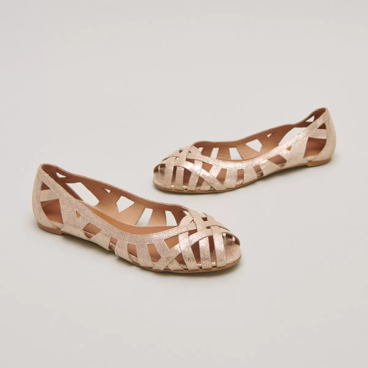 Cut-Out Ballet Flats^Jonak Sale
