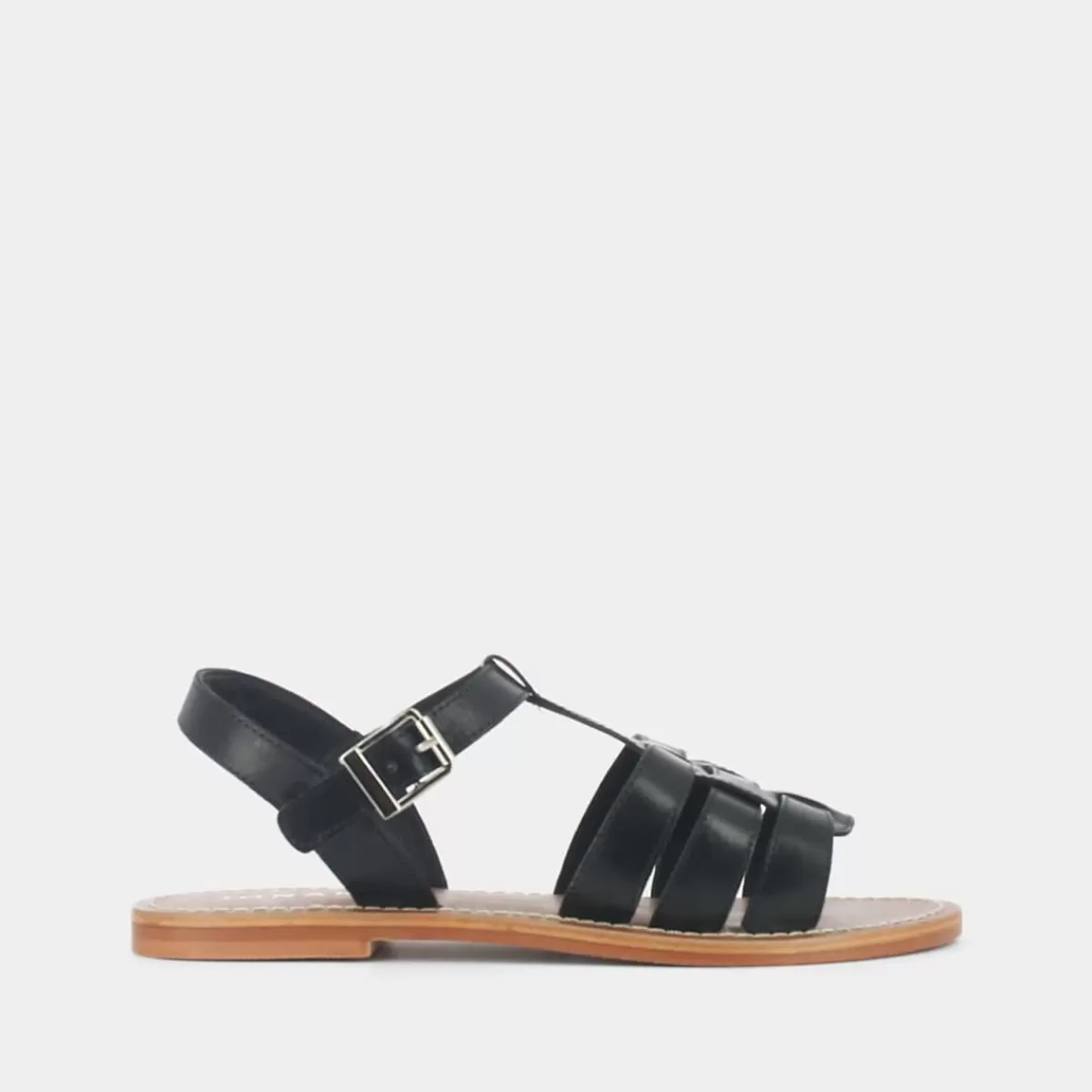 Flat Braided Sandals^jonak New