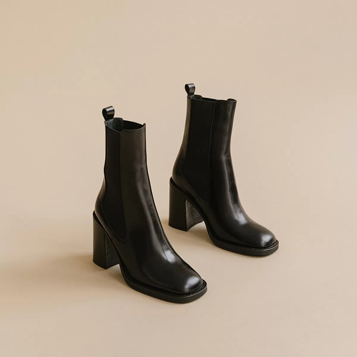 Heeled Boots With Square Toes^Jonak Discount