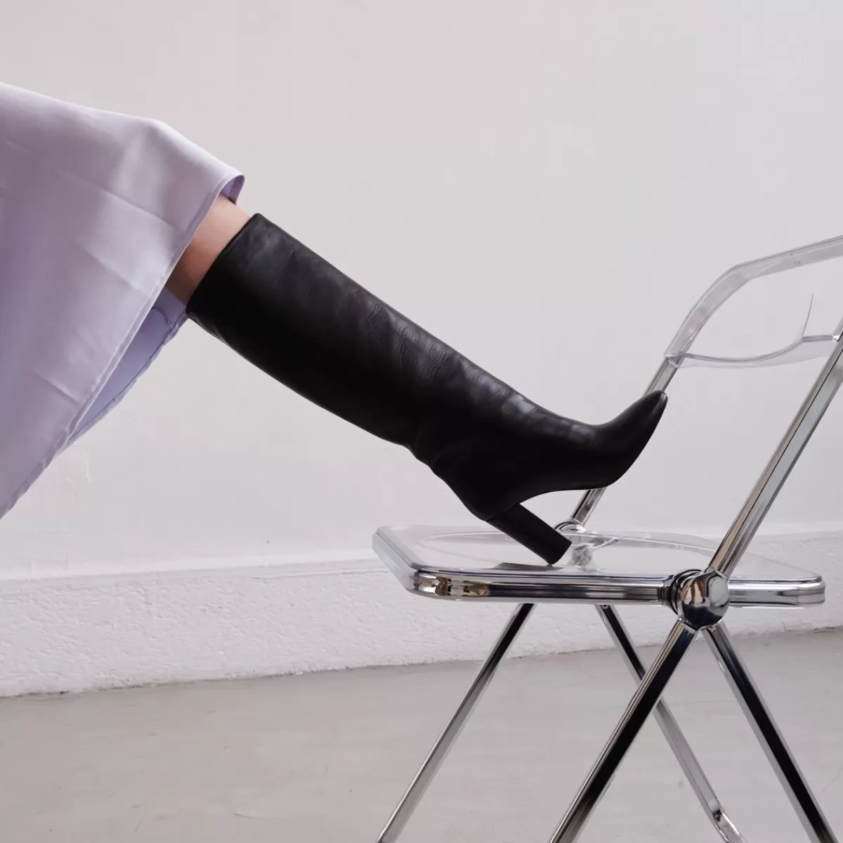 High Boots With Square Heel^Jonak Cheap
