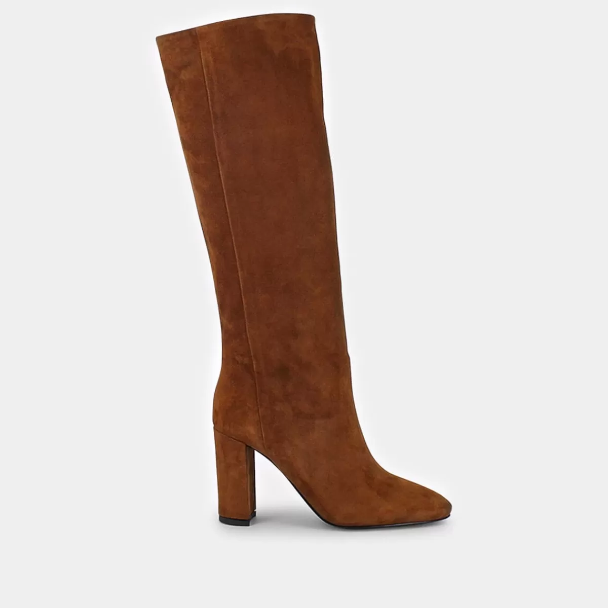 High Boots With Square Heel^Jonak Hot