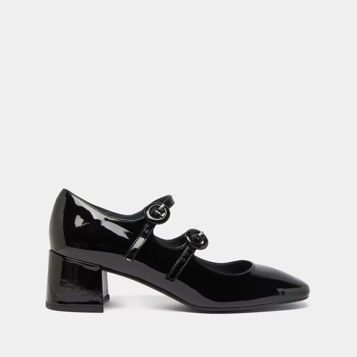 Mid-Heeled Booties With Buckle Straps^Jonak New
