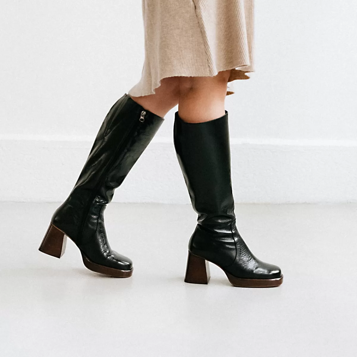 Platform Boots^Jonak Fashion