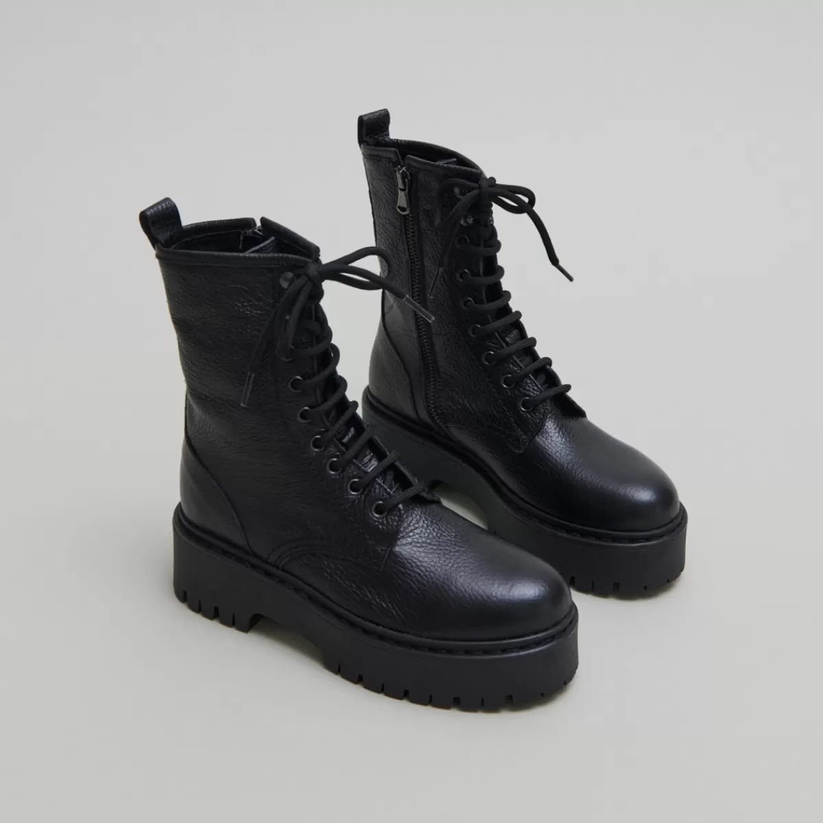 Platform Boots With Laces^Jonak Cheap