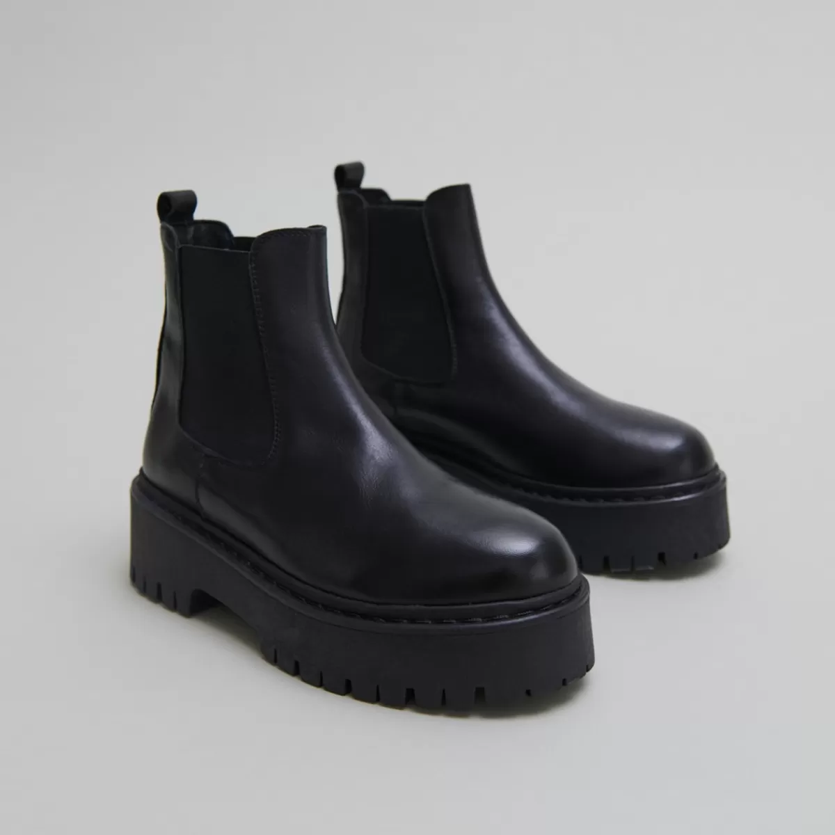 Platform Boots With Round Toes^Jonak Flash Sale