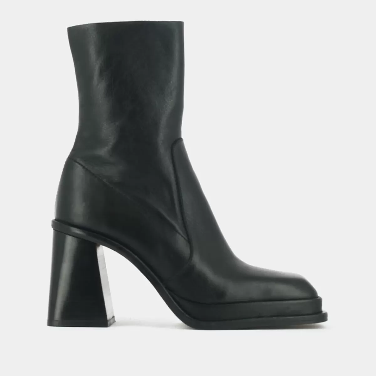 Platform Boots With Square Toe^Jonak Best Sale