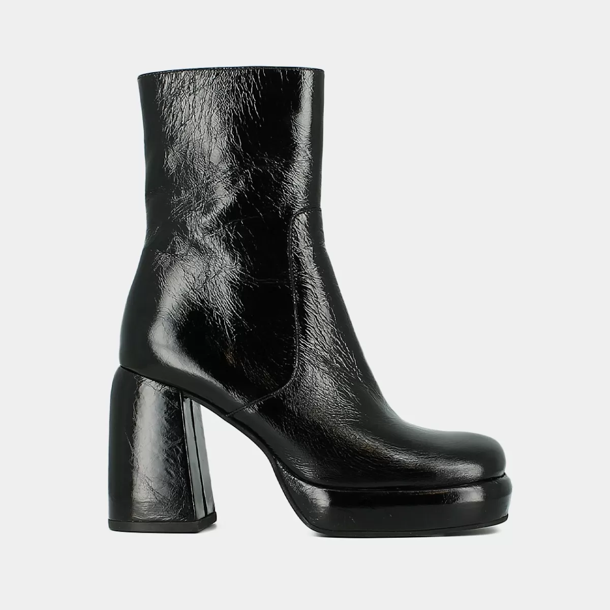 Platform Boots With Square Toes^Jonak Store