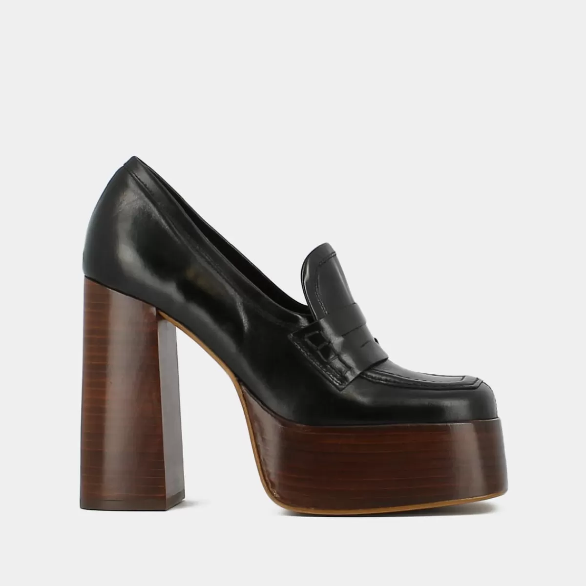Platform Loafers With Square Toe^jonak Shop