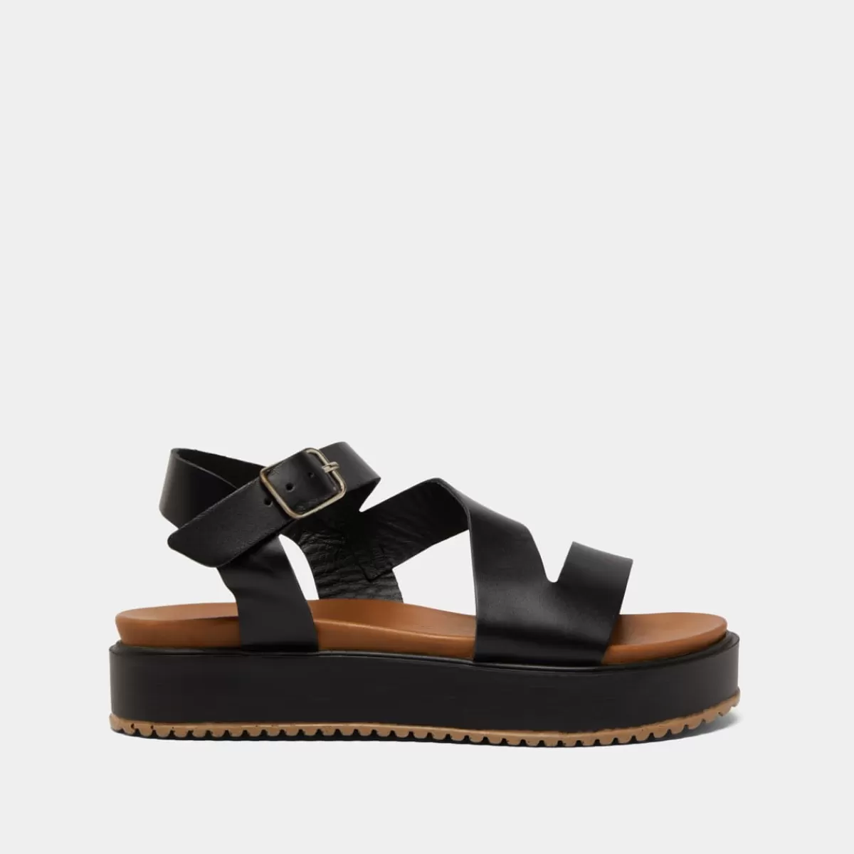 Platform Sandals With Straps^Jonak New