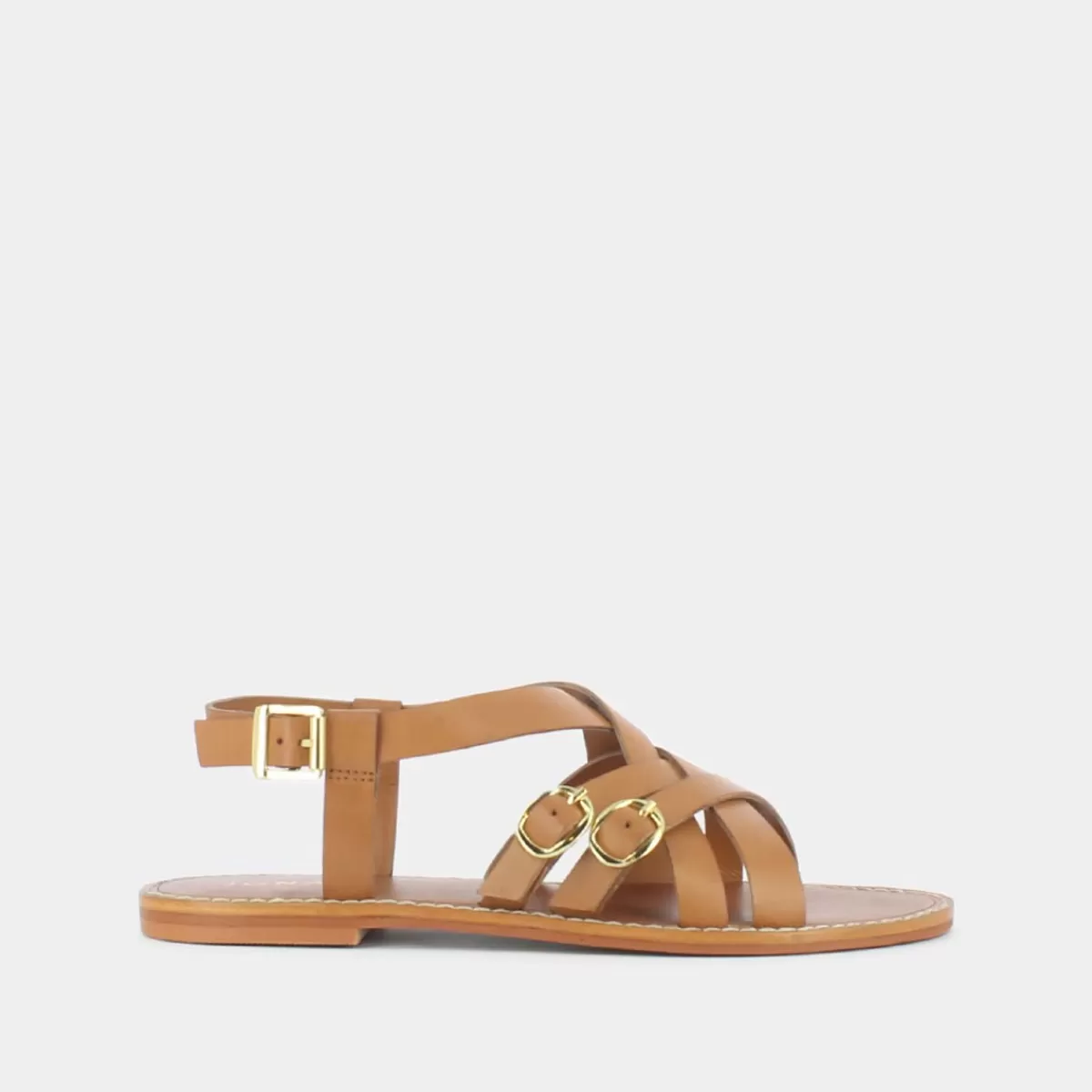 Sandales Plates A Semelles Tressees^Jonak Best Sale