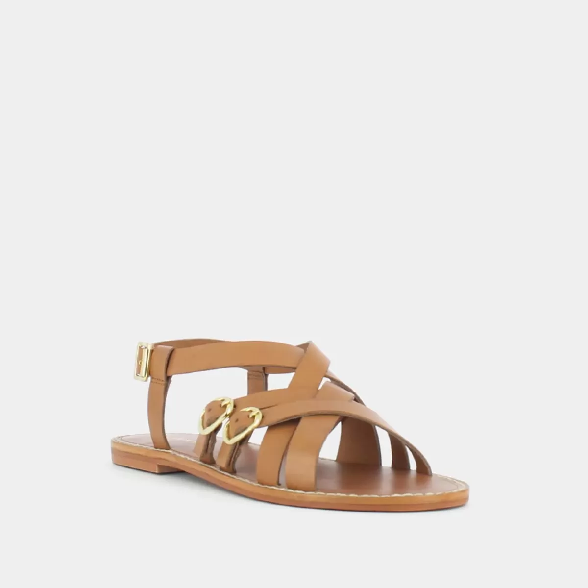 Sandales Plates A Semelles Tressees^Jonak Best Sale