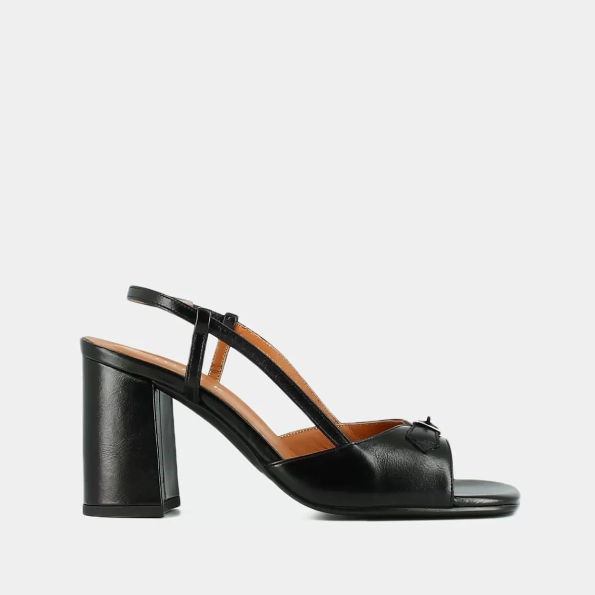Sandals With Heels And Square Toes^jonak Outlet