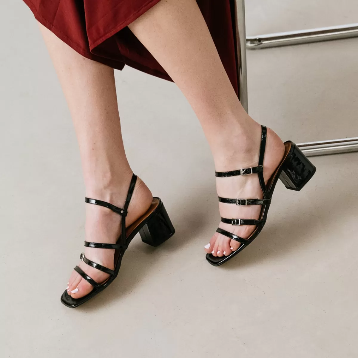Sandals With Heels And Straps^Jonak Discount