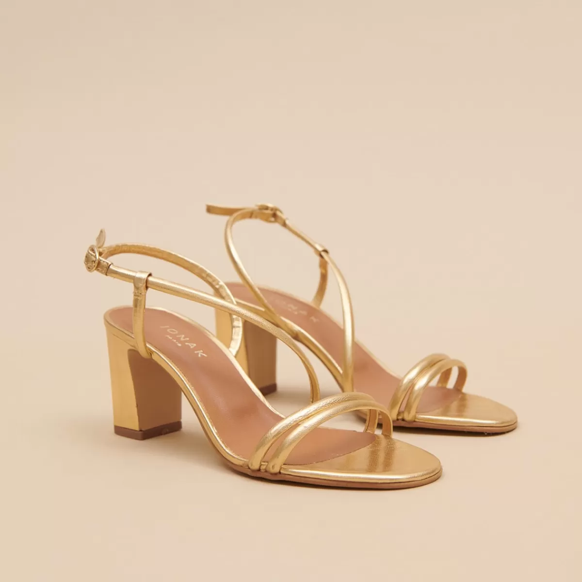 Sandals With Heels And Straps^jonak Discount