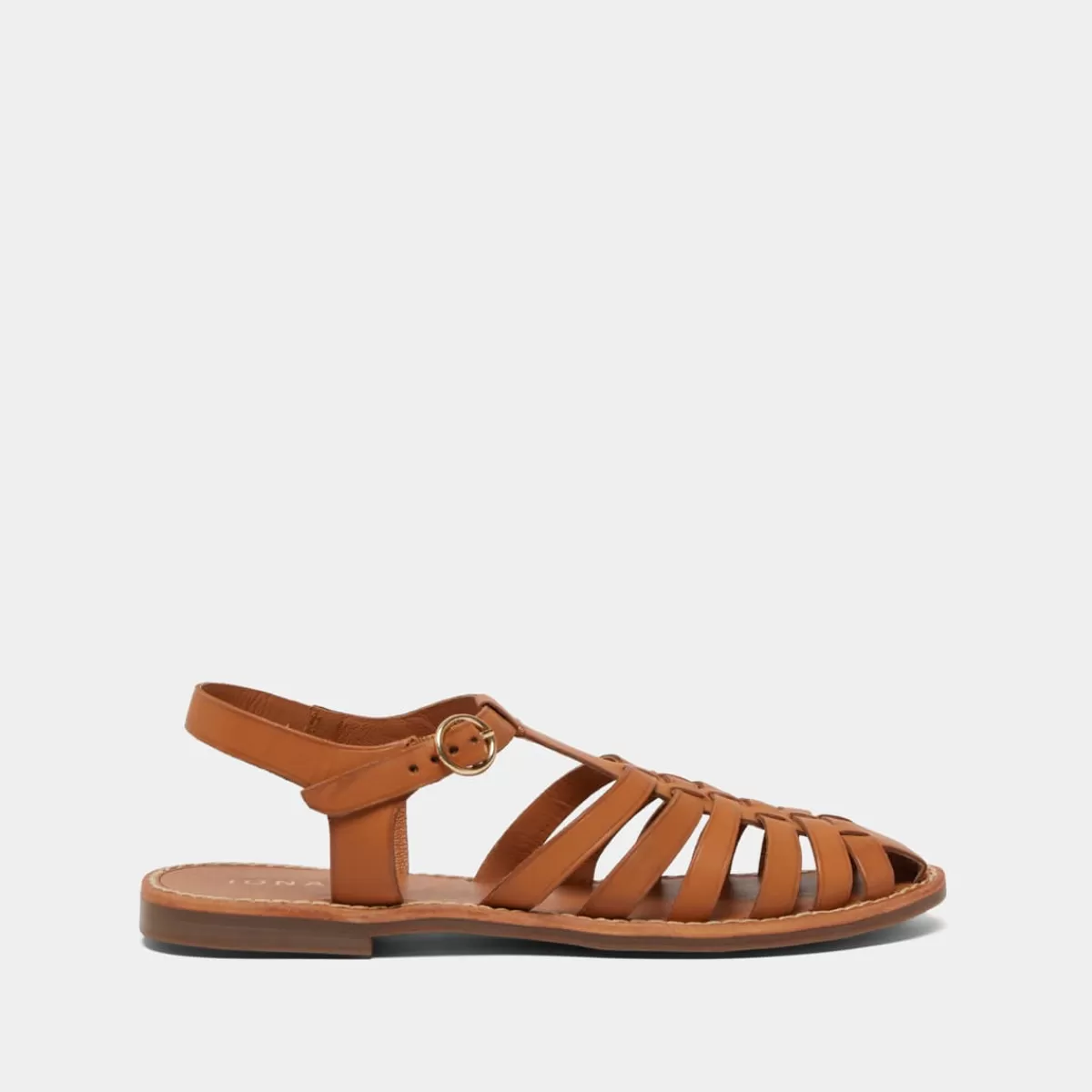 Sandals With Open Straps And Closed Tip^Jonak Flash Sale