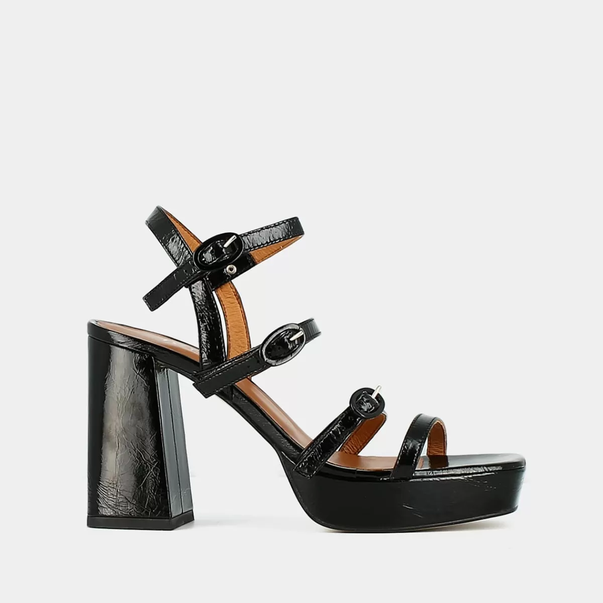 Sandals With Straps And Square Toes^Jonak Hot