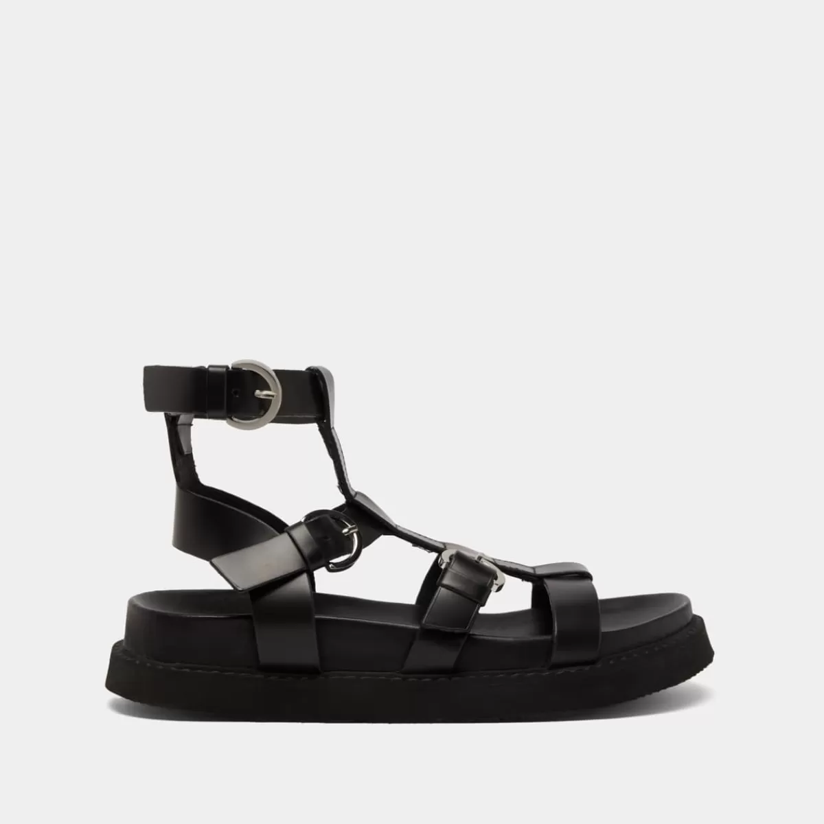 Sandals With Straps And Thick Soles^jonak Cheap