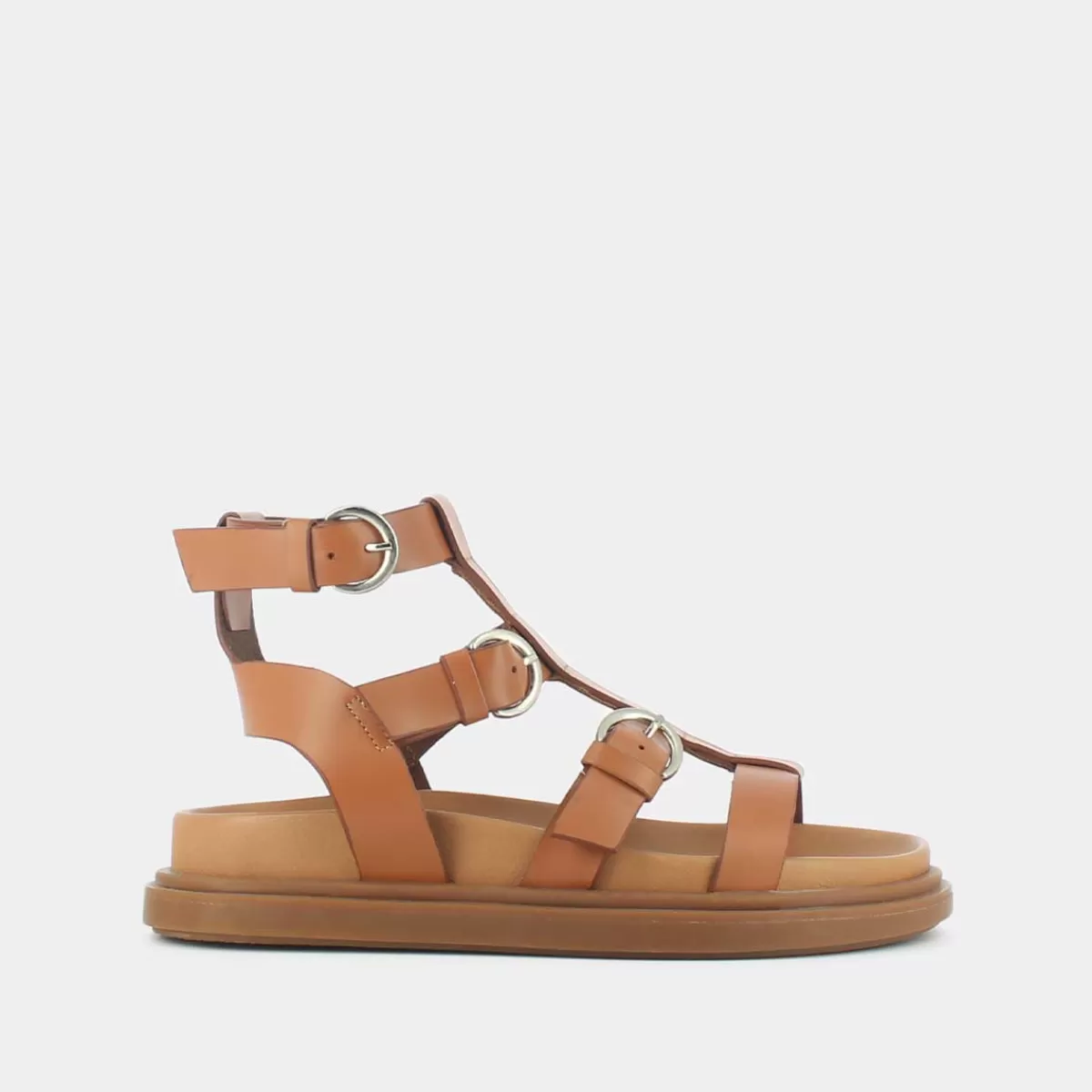Sandals With Straps And Thick Soles^Jonak Best