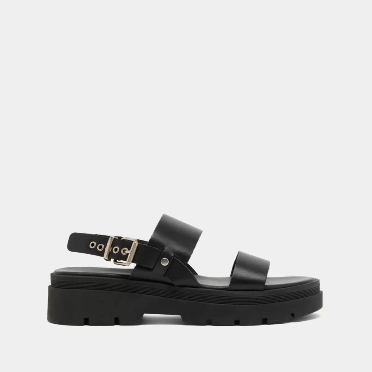 Sandals With Thick Straps And Notched Soles^Jonak Fashion