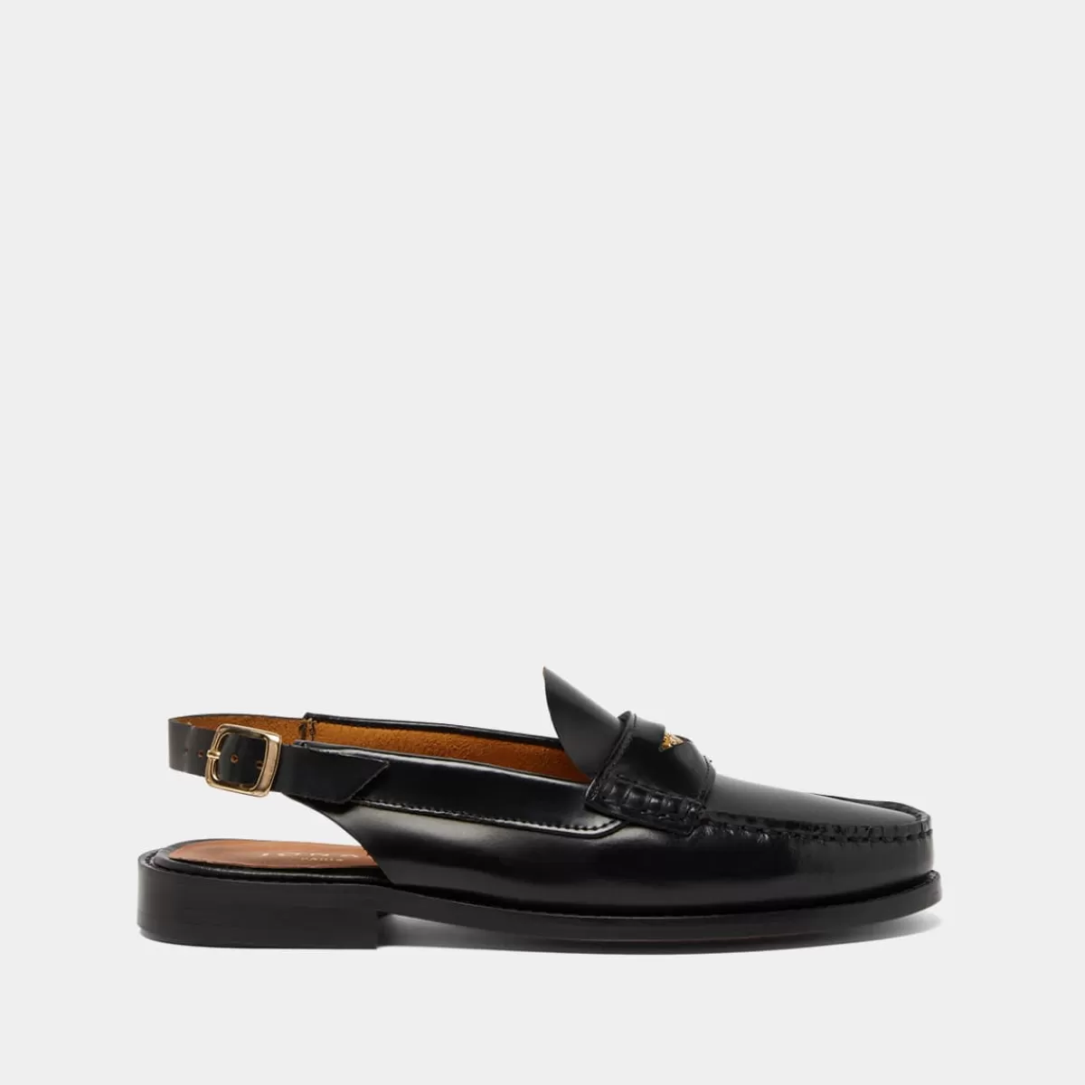 Slingback Loafers With Gold Details^jonak Outlet