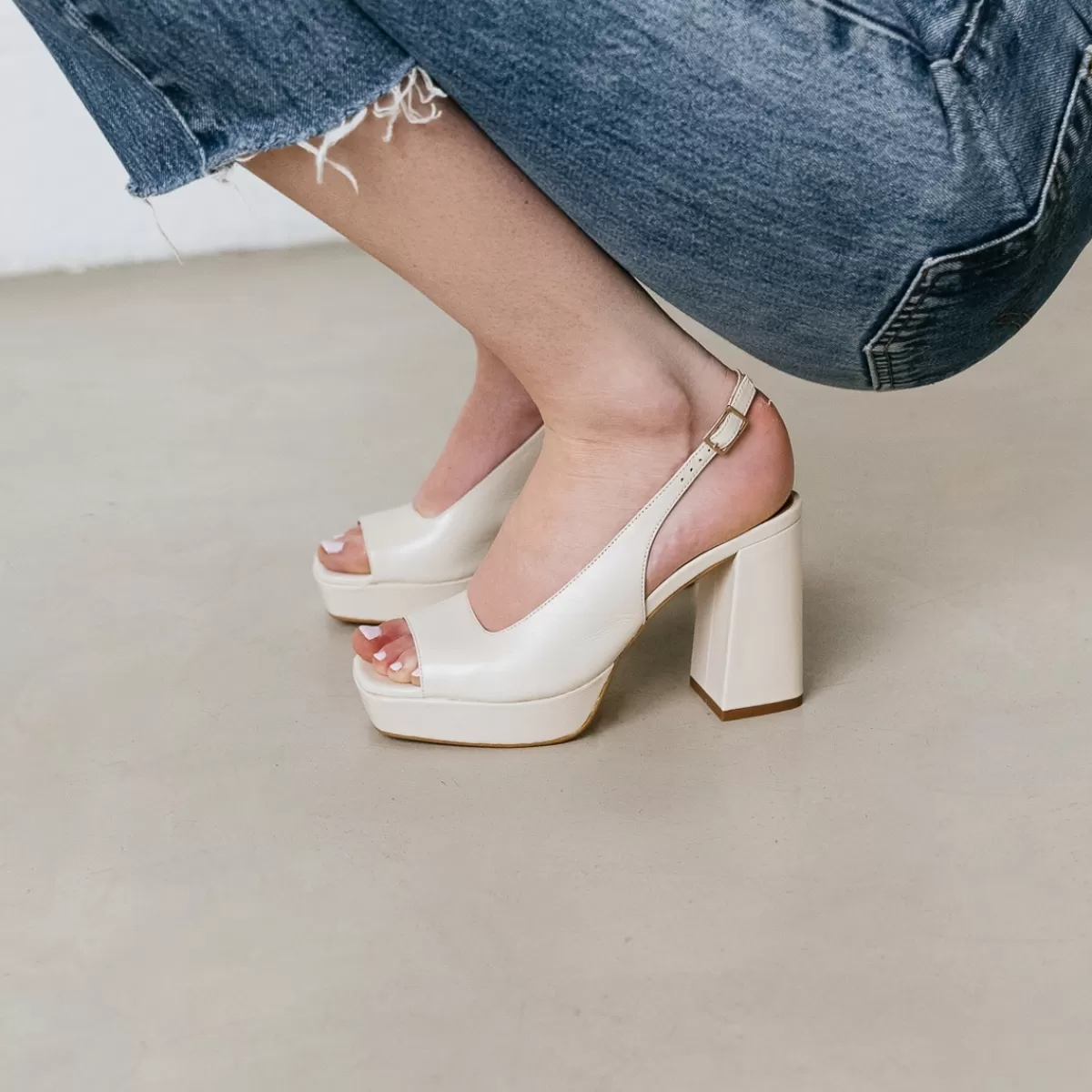 Square Toe Pumps With High Heels^Jonak Discount