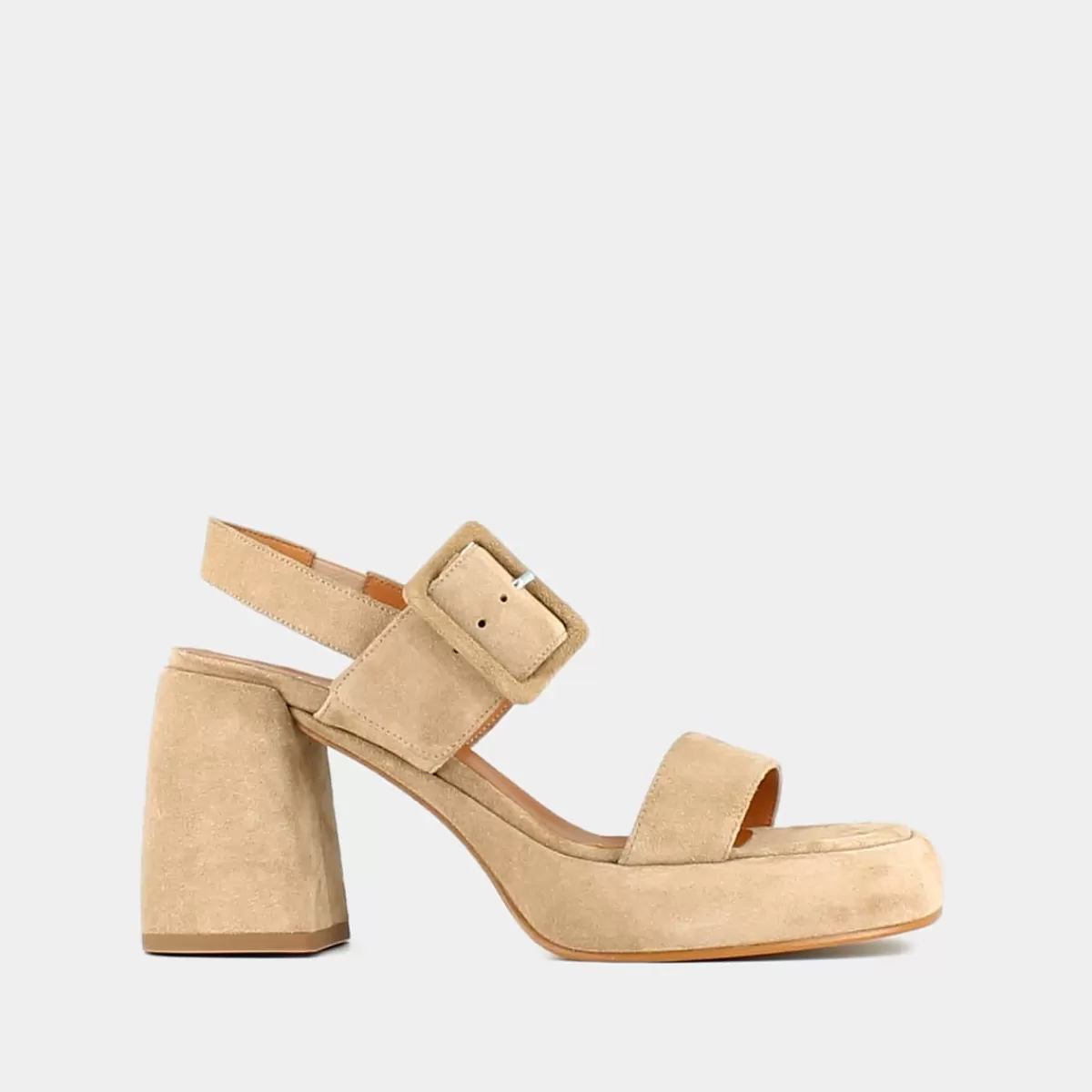 Square Toe Sandals With Buckles^Jonak Sale
