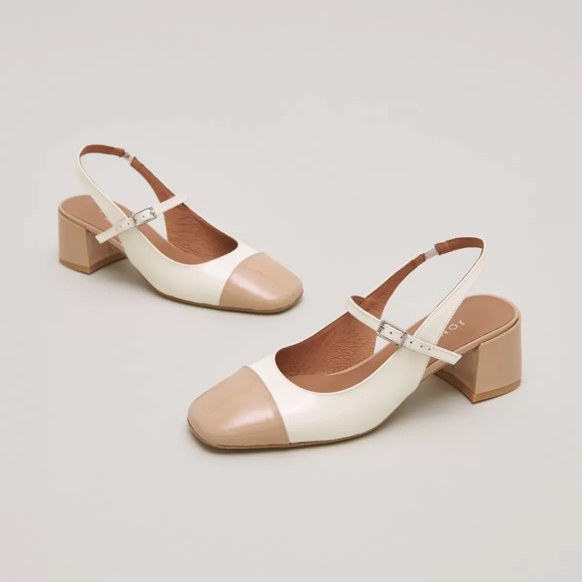 Square-Toe Slingback Shoes^Jonak Best Sale