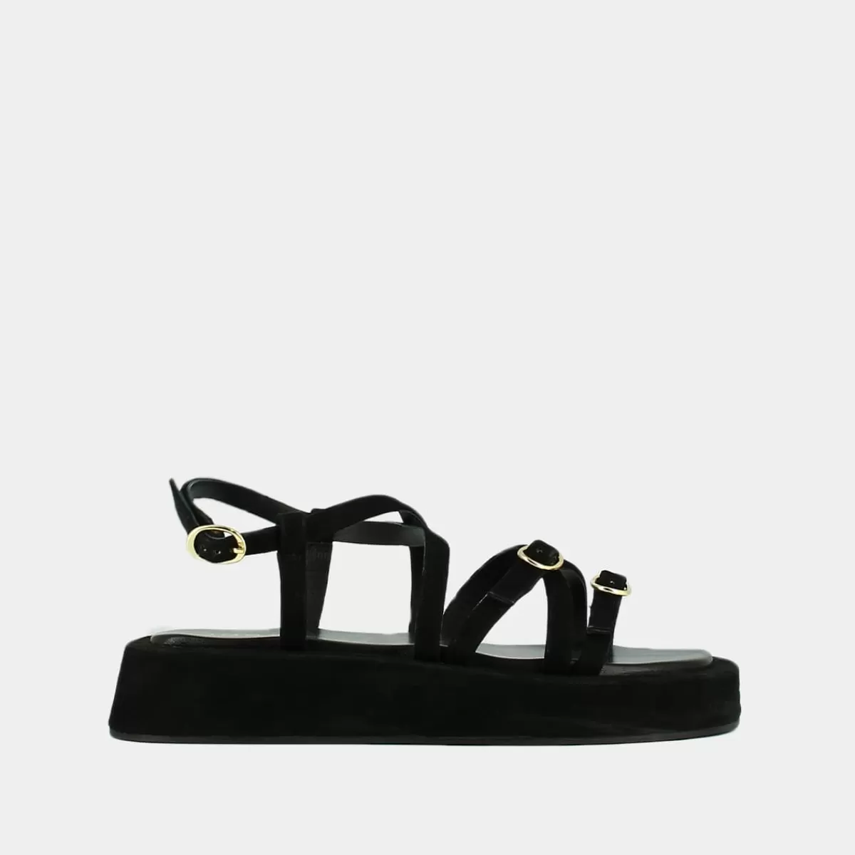 Straps And Buckles Sandals^jonak Discount